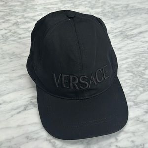 Versace authentic black baseball cap